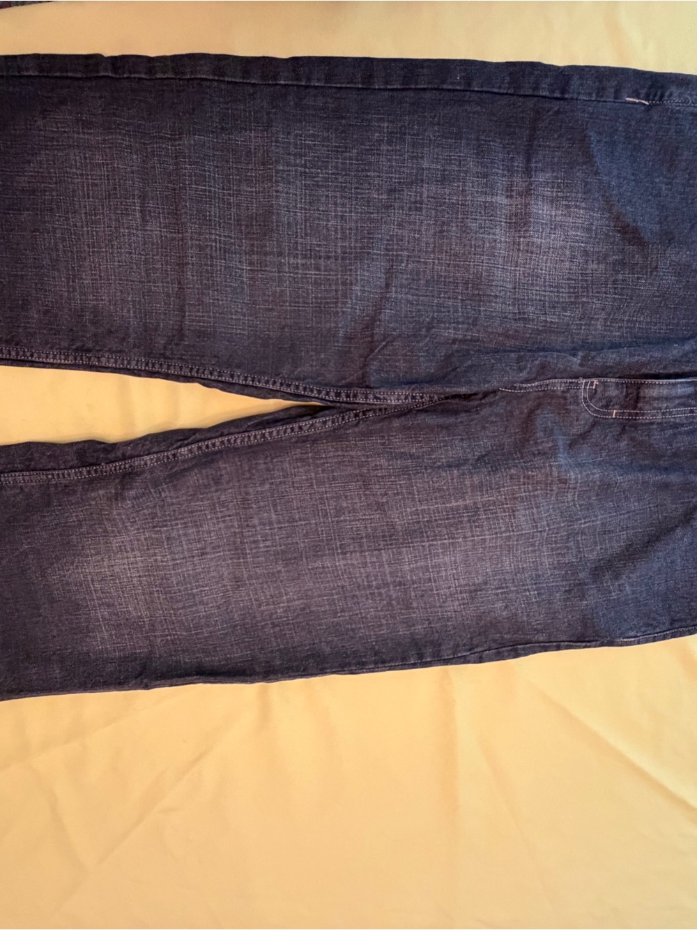 Chaps Men's Slim Straight Jeans in Dark Blue Wash NWT 38”x 30” inseam